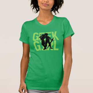 Geek Girl Green T-shirt