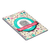 Geek Girl Pen Pals notebook Notitieboek (Rechterzijde)