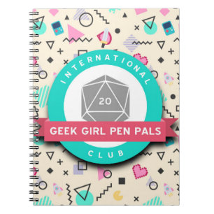 Geek Girl Pen Pals notebook Notitieboek