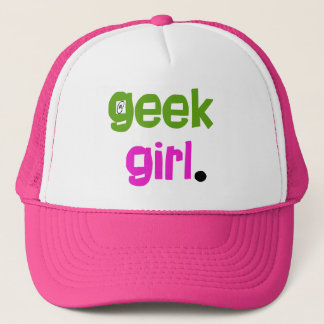 Geek Girl Trucker Pet