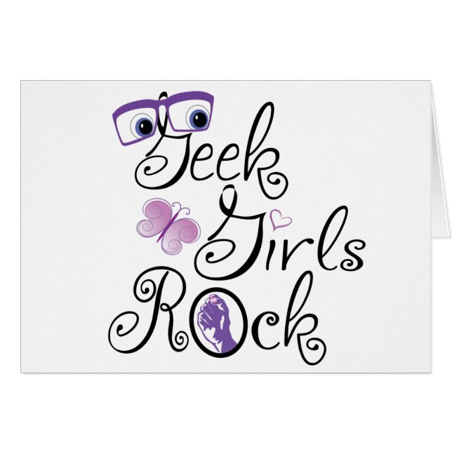 Geek Girls Rock (Voorkant Horizontaal)
