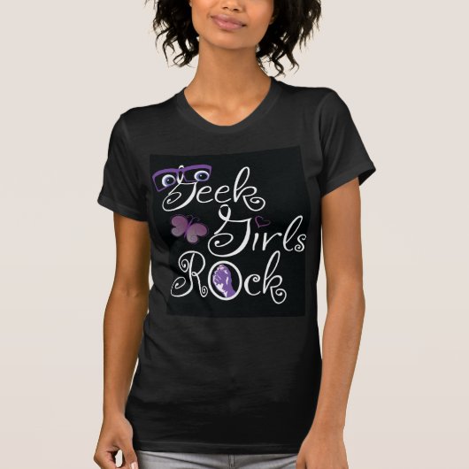 Geek Girls Rock T-shirt (Voorkant)