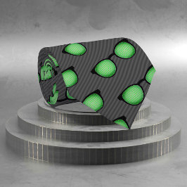 Geek Glasses - Programmeur / Dev thema gestreept Stropdas