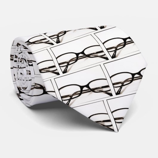 Geek Glasses Stropdas (Opgerold)