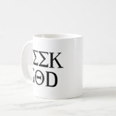 Geek God Koffiemok (Voorkant links)