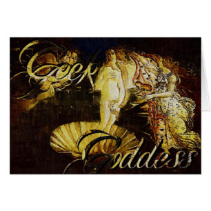 Geek Goddes Botticelli de geboorte van Venus