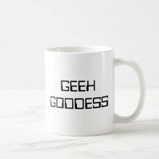 Geek Goddess Funny Humor STEM Science Tech Wiskund Koffiemok