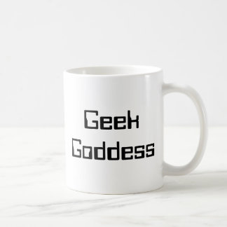 Geek Goddess Funny Humor STEM Science Tech Wiskund Koffiemok