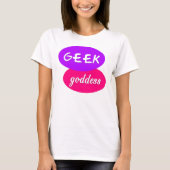 Geek Goddess T-shirt (Voorkant)