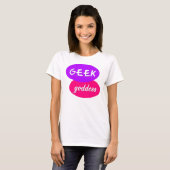 Geek Goddess T-shirt (Voorkant volledig)