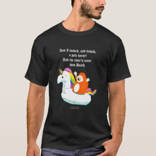 geek hedgel g Unicorn Book of Revelation Geek T-shirt