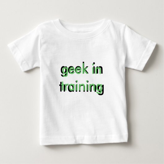 geek in de training Toddler T Shirt (Voorkant)