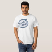 geek in grappig hemd t-shirt (Voorkant volledig)