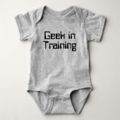 Geek in opleiding romper (Voorkant)