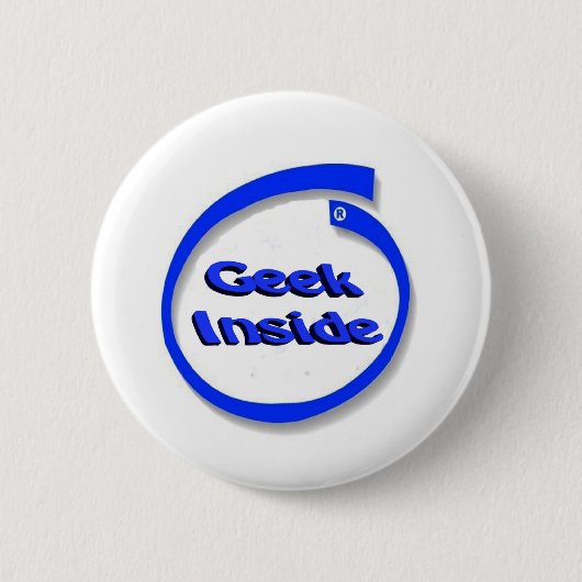 Geek Inside Button (Voorkant)