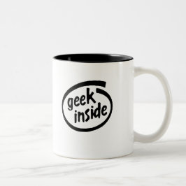 GEEK INSIDE TWEEKLEURIGE KOFFIEMOK