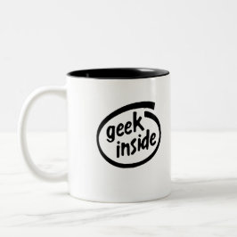 GEEK INSIDE TWEEKLEURIGE KOFFIEMOK