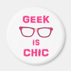 Geek is afbeelding magneet