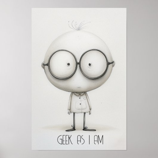 Geek Kind Poster (Voorkant)