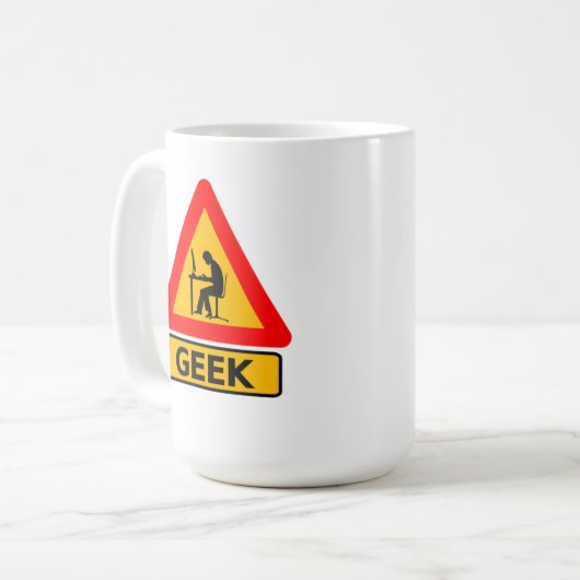 Geek Koffiemok (Voorkant links)