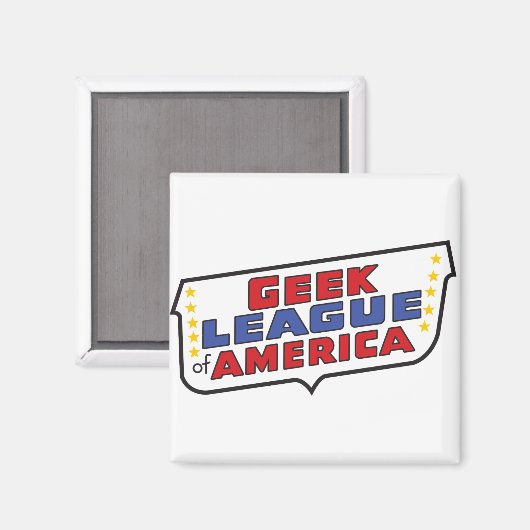 Geek League of America Magnet (Voorkant / Achterkant)