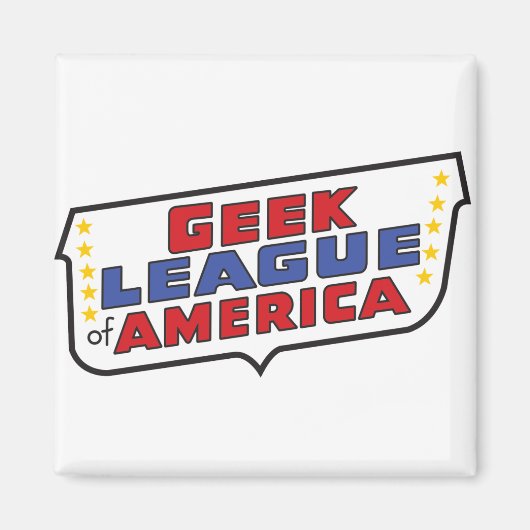 Geek League of America Magnet (Voorkant)