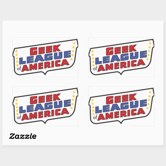 Geek League of America Sticker (Vel)