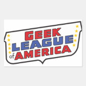 Geek League of America Sticker (Voorkant)