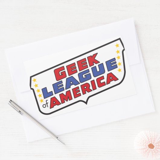 Geek League of America Sticker (Envelop)