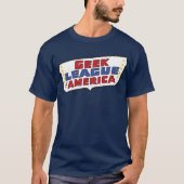 Geek League of America T-shirt (Donker) (Voorkant)