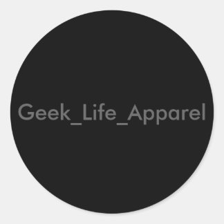 Geek_Life_Kleding Stickers