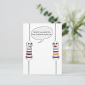 Geek Love Electronics kan je niet weerstaan grappi Briefkaart (Staand voorkant)