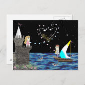 Geek Love Old Game School Briefkaart (Voorkant / Achterkant)