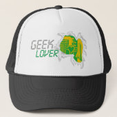 Geek Lover Trucker Pet (Voorkant)