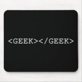 GEEK Mousepad Muismat (Voorkant)