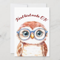 Geek Nerd Bird