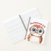 Geek Nerd Bird Notitieboek (Binnen)