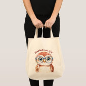 Geek Nerd Bird Tote Bag (Voorkant (product))