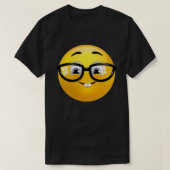 Geek Nerd emoji T-shirt (Design voorkant)
