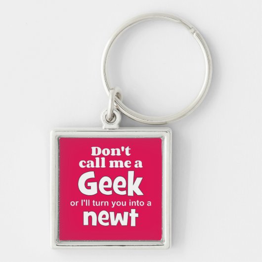 Geek newt wf sleutelhanger (Voorkant)