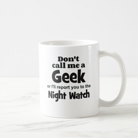 Geek Night Watch bf Koffiemok (Rechts)