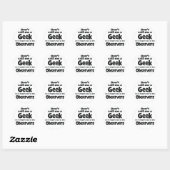 Geek Observers bf Ronde Sticker (Vel)