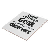 Geek Observers bf Tegeltje (Zijkant)