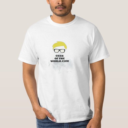 Geek of the world official shirt (Voorkant)
