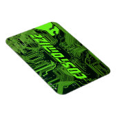 Geek Out Aangepaste PCB Groene Elektronische Circu Magneet (Rechterzijde)