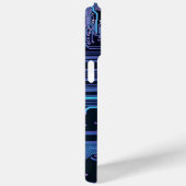 Geek Out Nerd PCB Blauwe Elektronische Circuit Boa Case-Mate iPhone Case (Achterkant / Rechts)