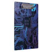 Geek Out Nerd PCB Blauwe Elektronische Circuit Boa Klembord (Rechts)