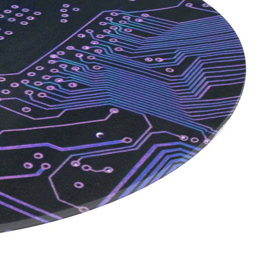 Geek Out Nerd PCB Blauwe Elektronische Circuit Boa Snijplank (Hoek)