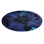 Geek Out Nerd PCB Blauwe Elektronische Circuit Boa Snijplank (Hoek)