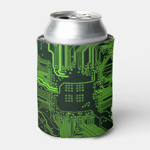 Geek Out Nerd PCB Groene Elektronische Circuit Boa Blikjeskoeler